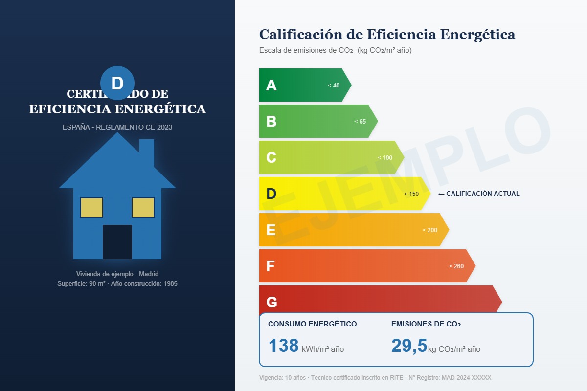 Certificado de eficiencia energética para vender un piso: todo lo que necesitas saber