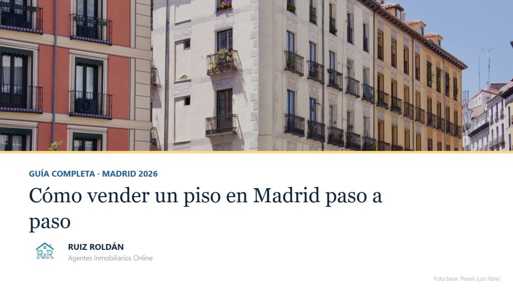 Edificios residenciales en el centro de Madrid