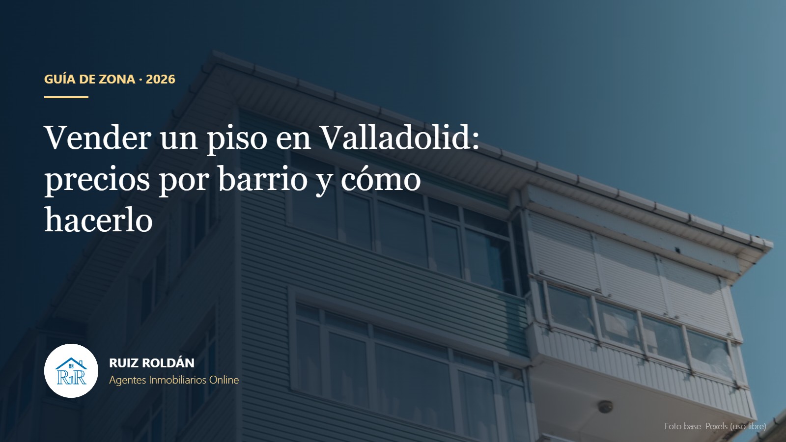 Fachada de un edificio de viviendas